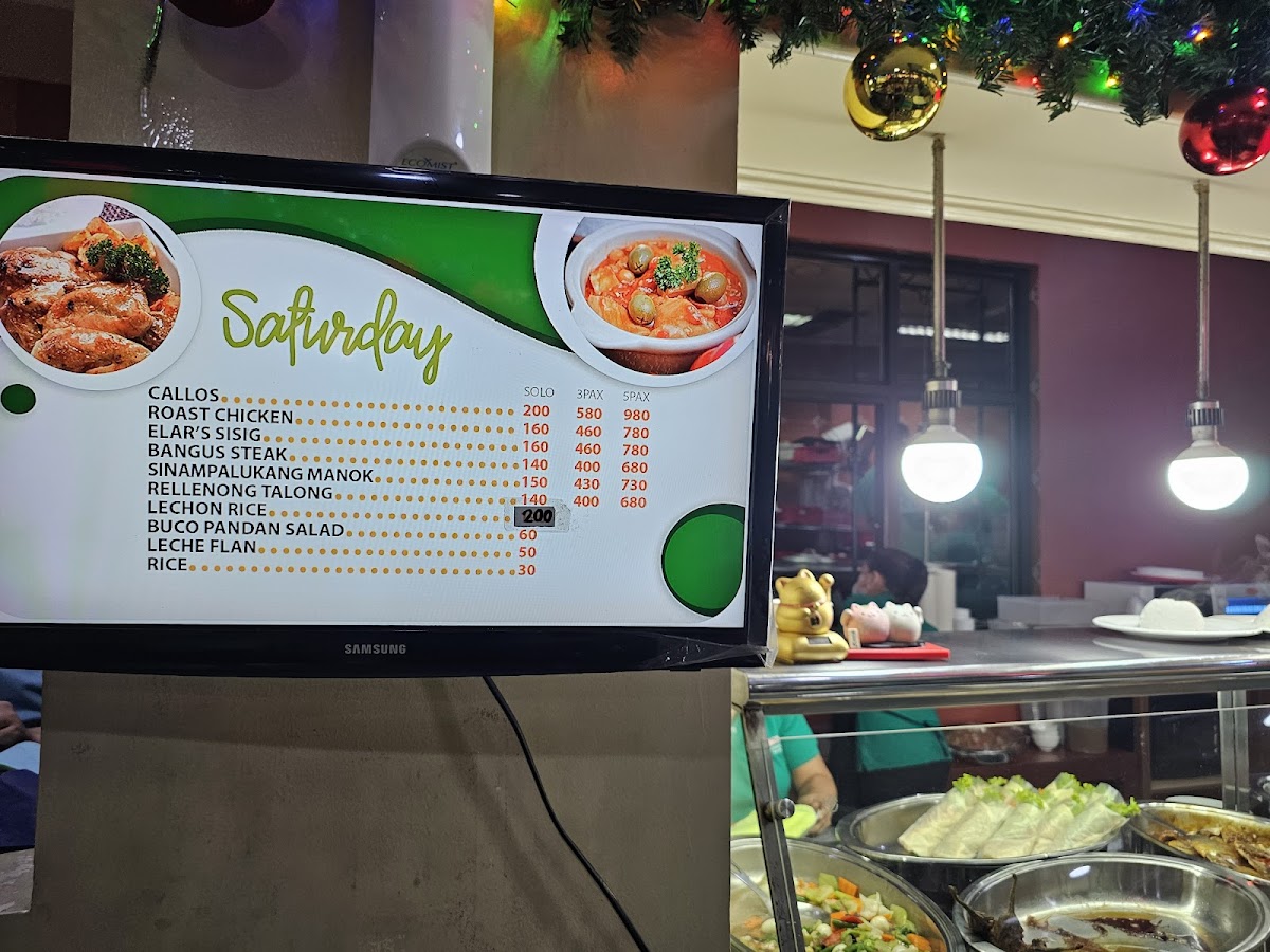 Menu Elar's Lechon The Original-6