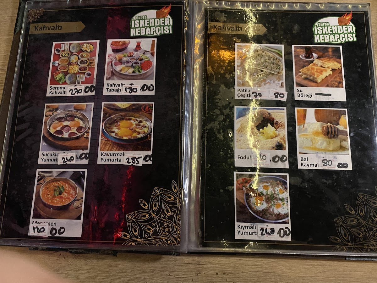 Menu Elazığ Bursa Iskender Kebabçısı-2