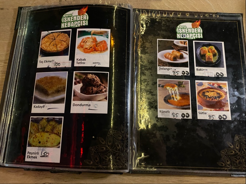 Menu Elazığ Bursa Iskender Kebabçısı-7
