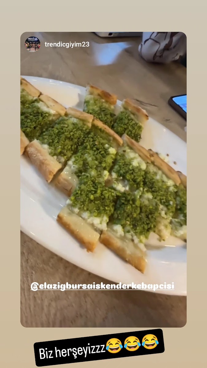 Menu Elazığ Bursa Iskender Kebabçısı-9