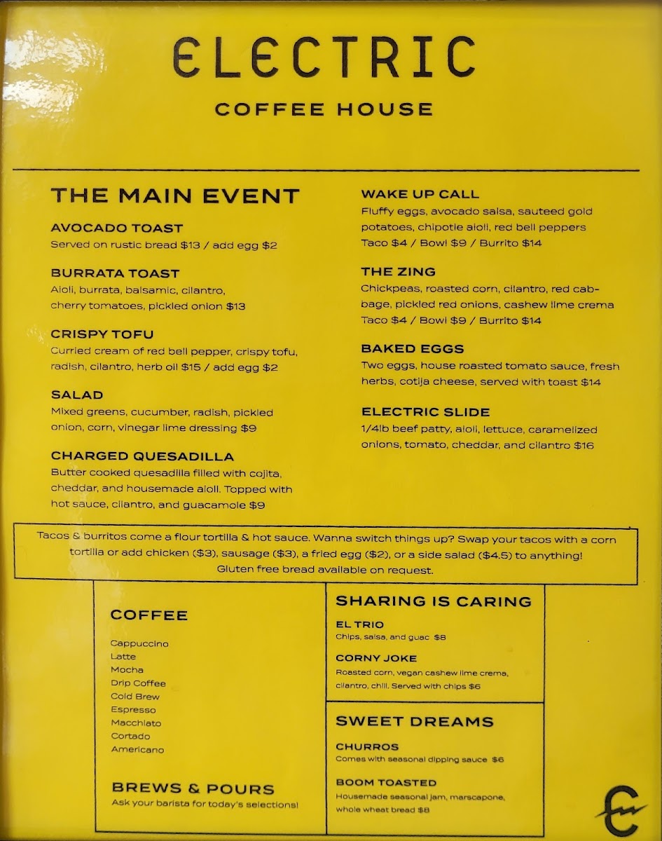 Menu Electric Coffee House-3