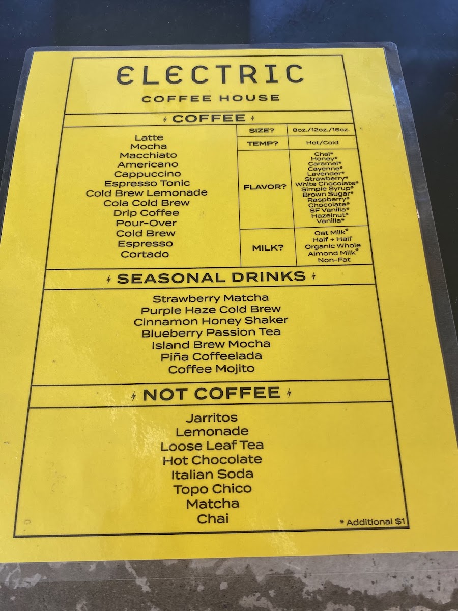 Menu Electric Coffee House-5