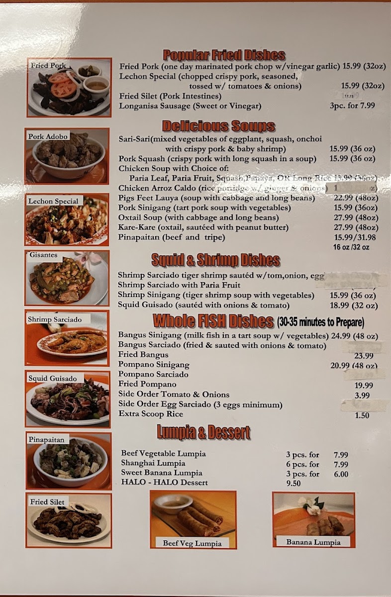 Menu Elena's Restaurant-2