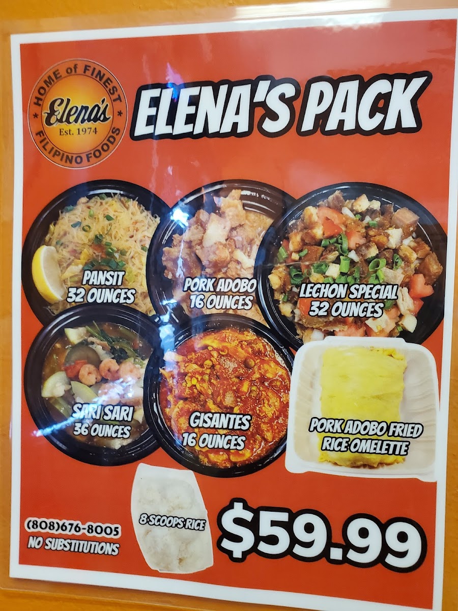 Menu Elena's Restaurant-9