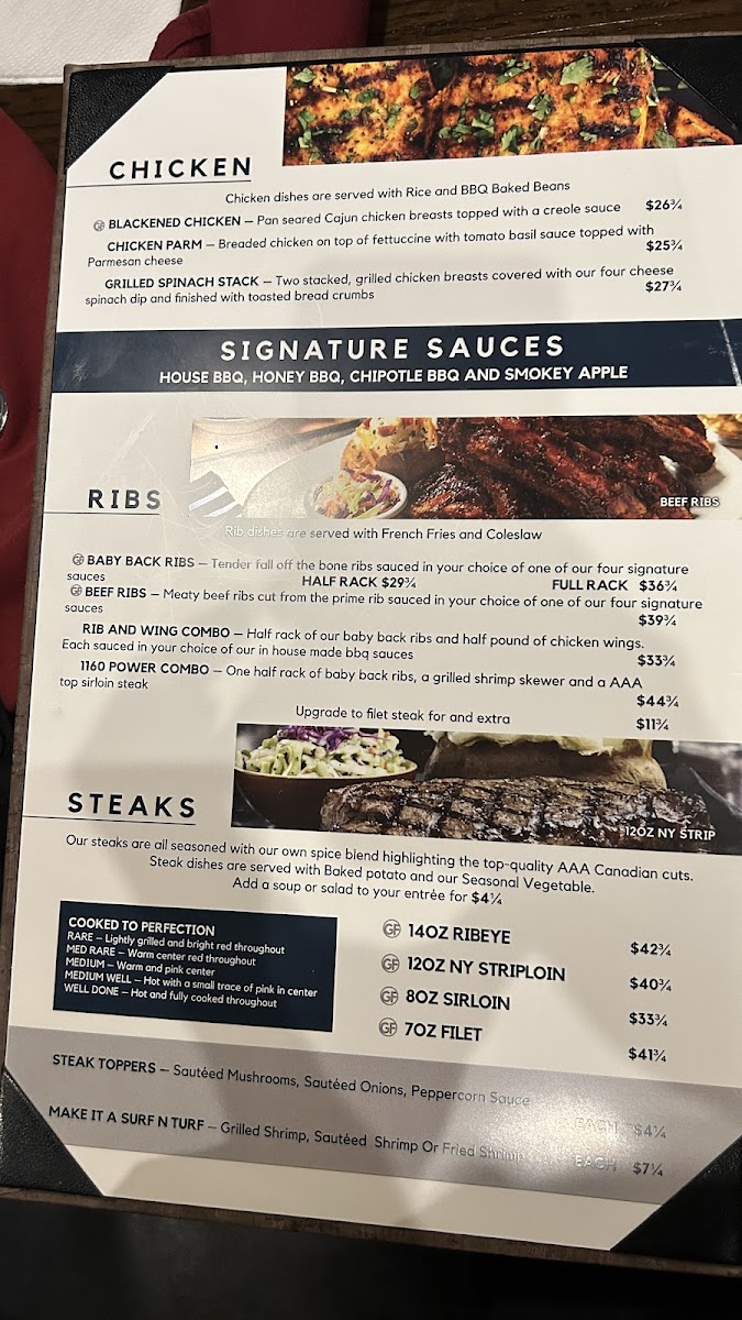 Menu Eleven Sixty Bar & Grill London-3