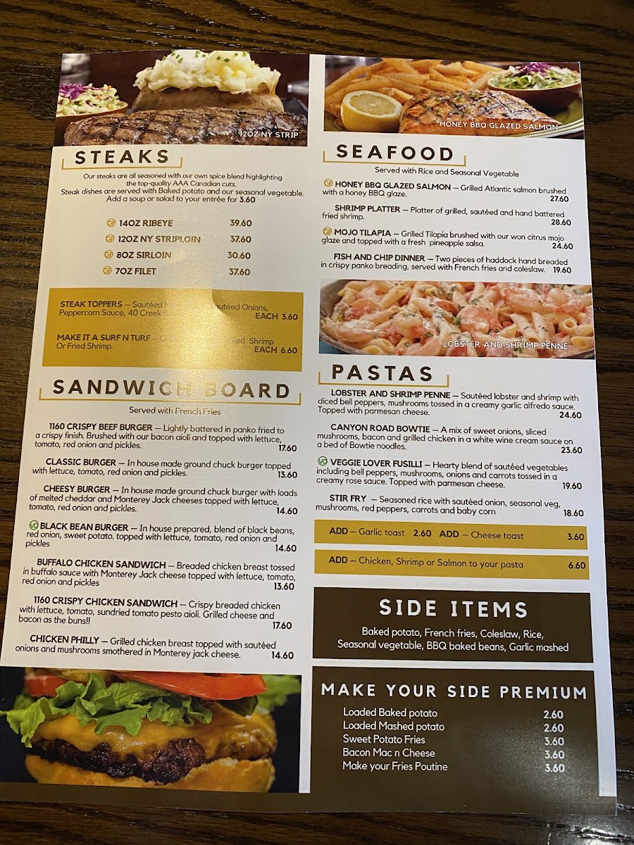 Menu Eleven Sixty Bar & Grill London-8