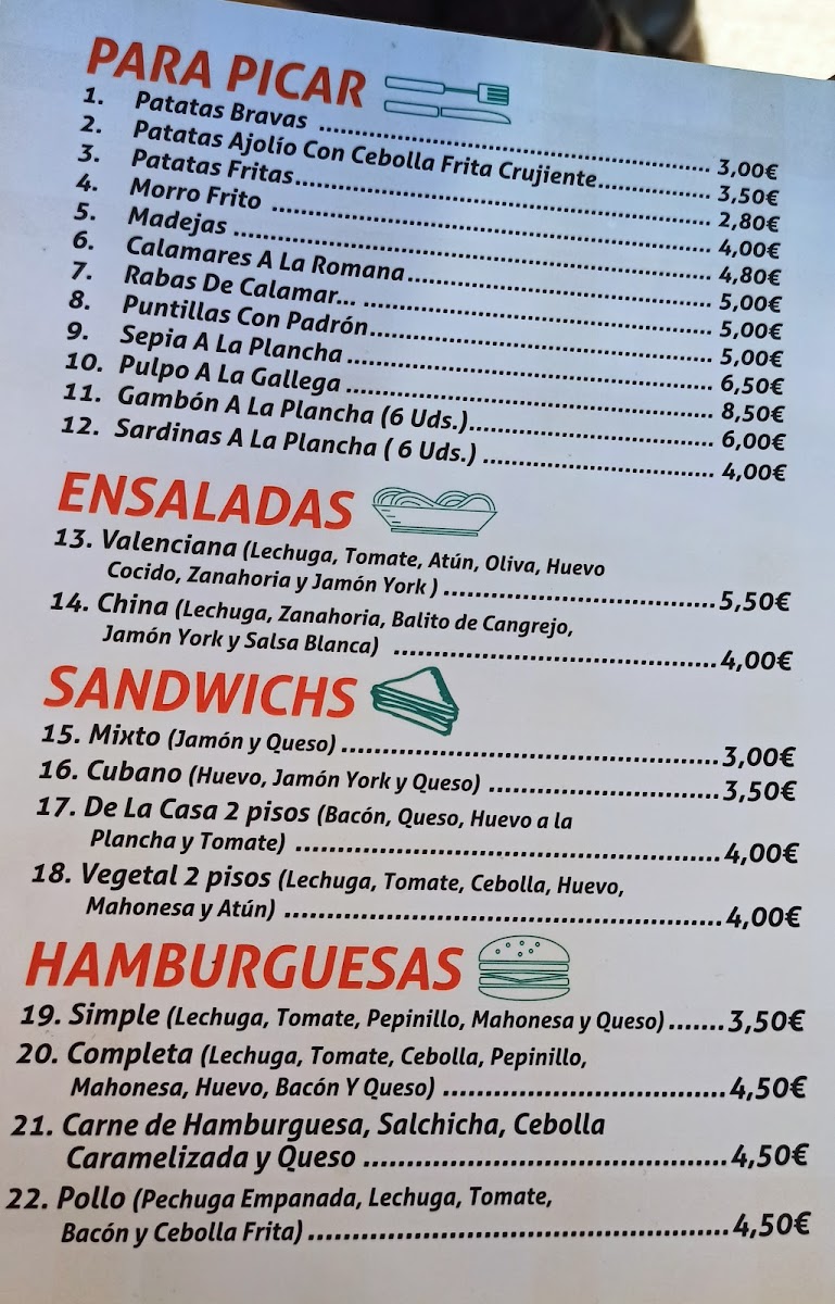 Menu Elfos-3