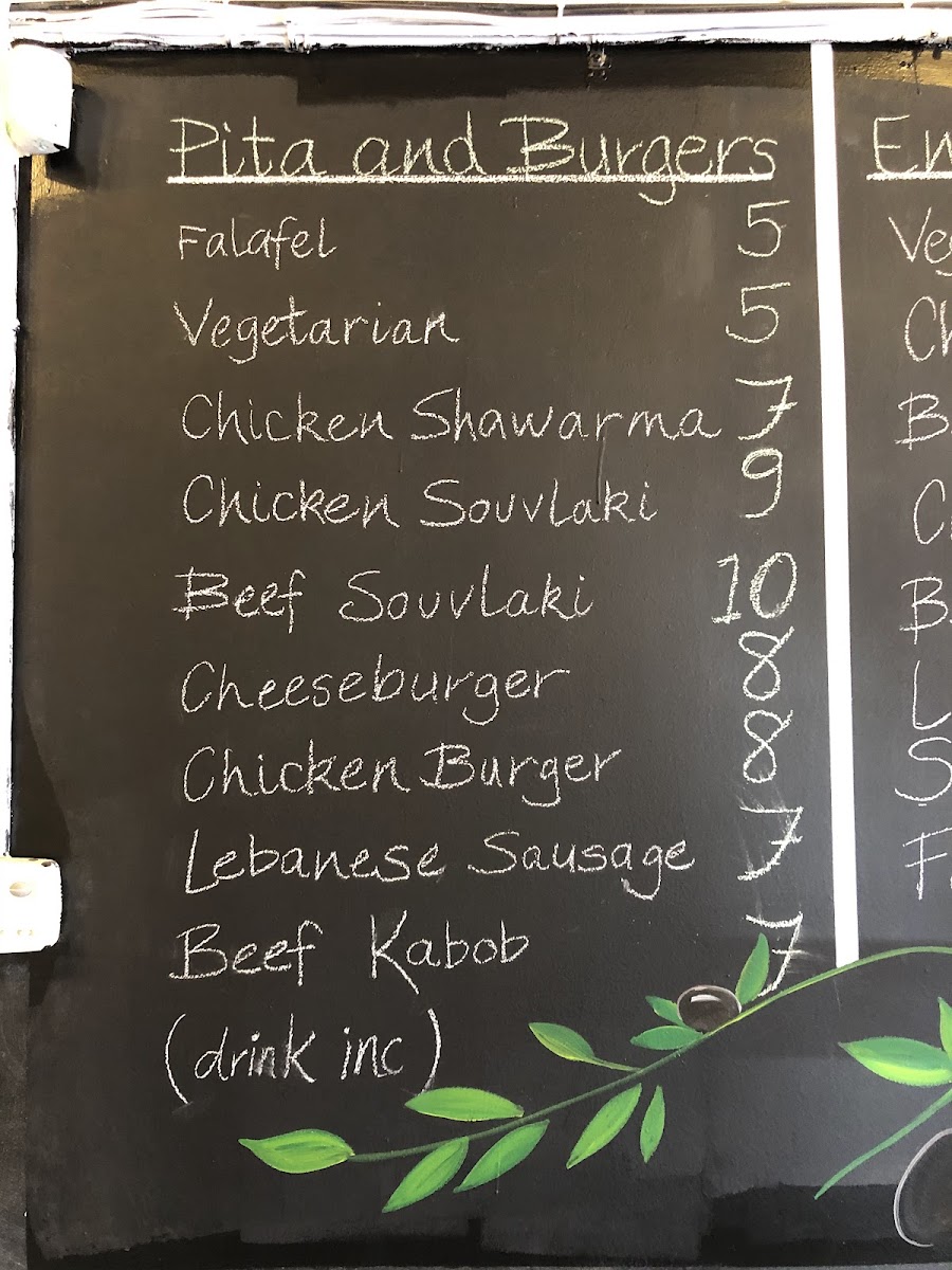 Menu Eli’S Table-10