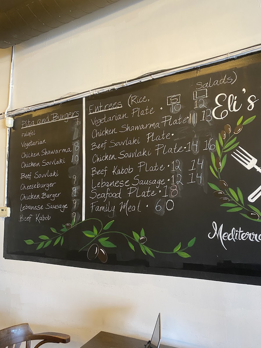 Menu Eli’S Table-3