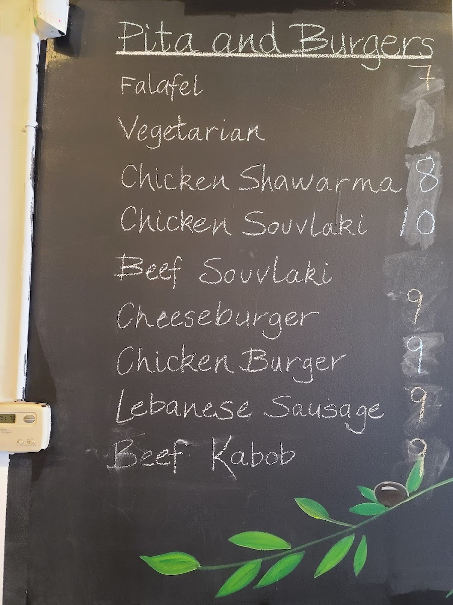 Menu Eli’S Table-8