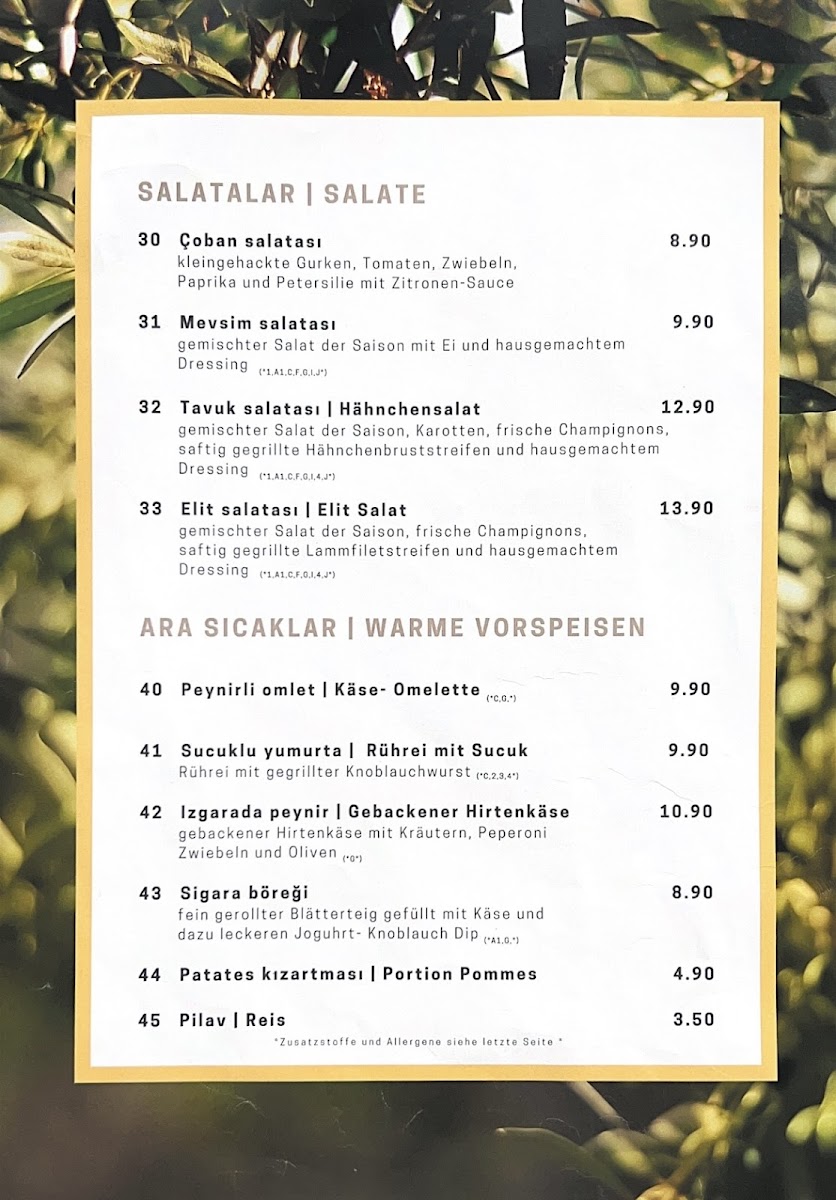 Menu Elit Mannheim - Türkisches Restaurant | Frühstück | Shisha-4