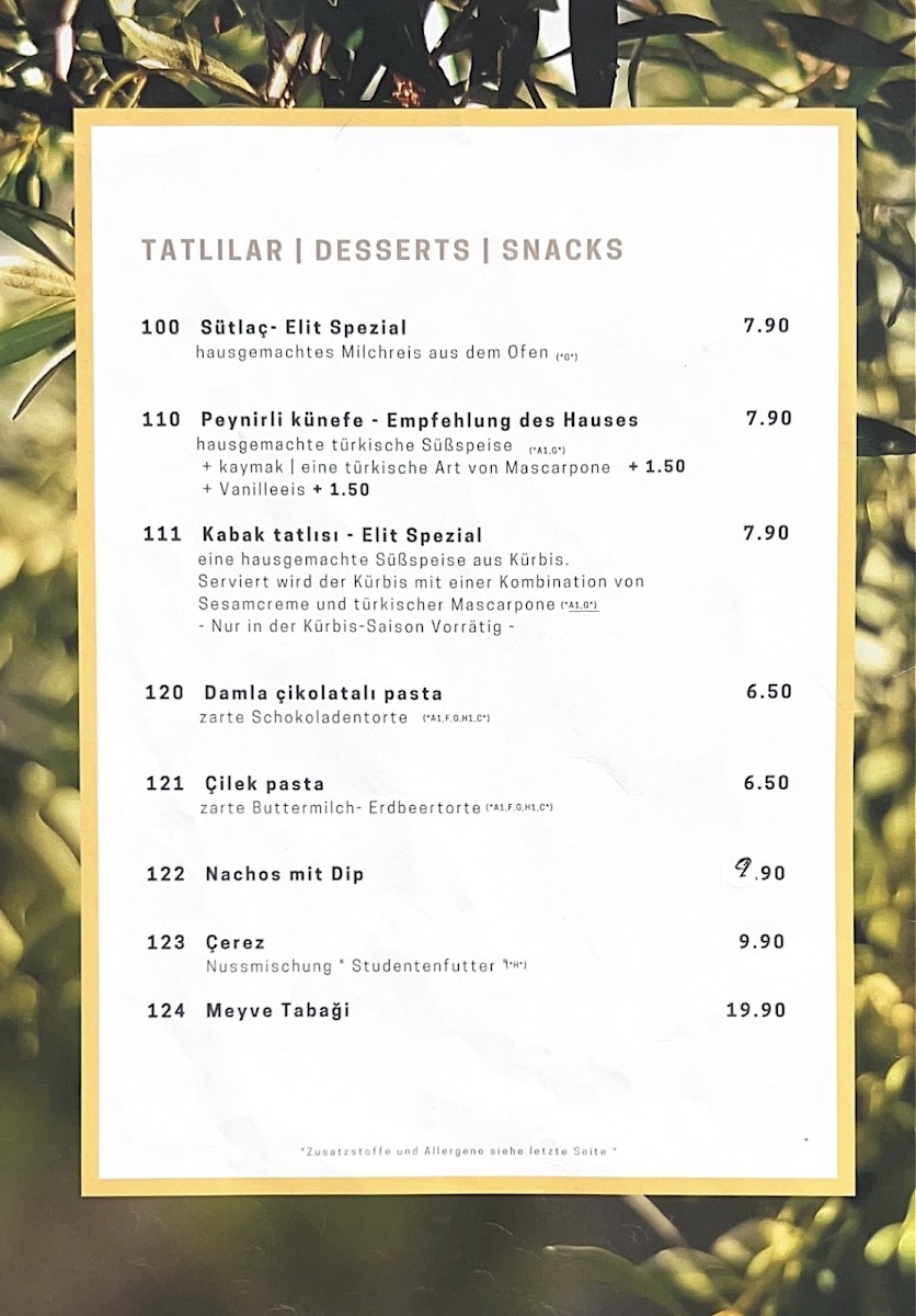 Menu Elit Mannheim - Türkisches Restaurant | Frühstück | Shisha-5