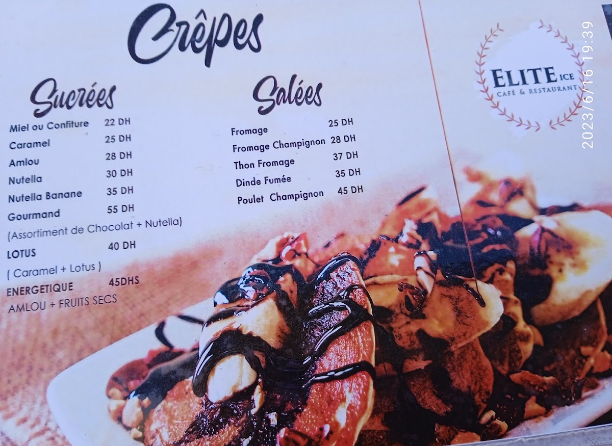 Menu Elite