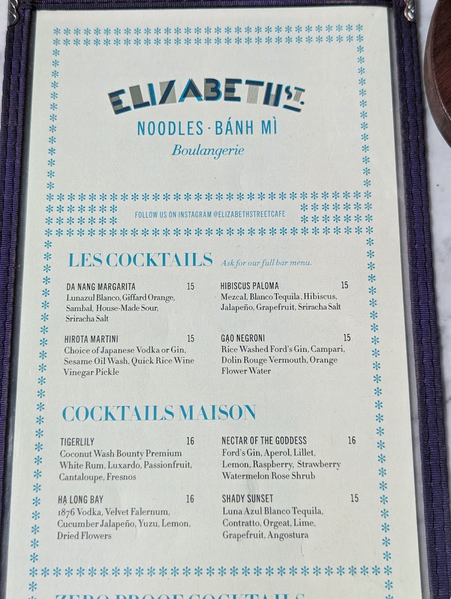 Menu Elizabeth Street Café-2