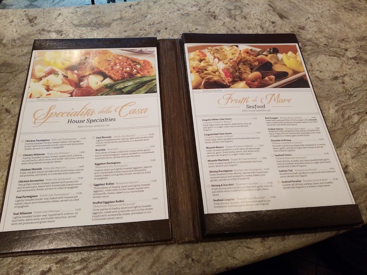 Menu Elizabeth's Pizza And Italian Restaurant-7