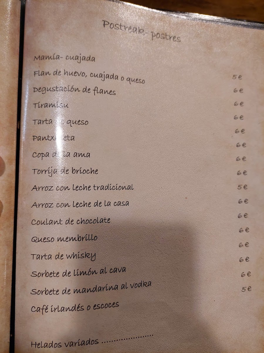 Menu Elizalde Taberna Jatetxea-2