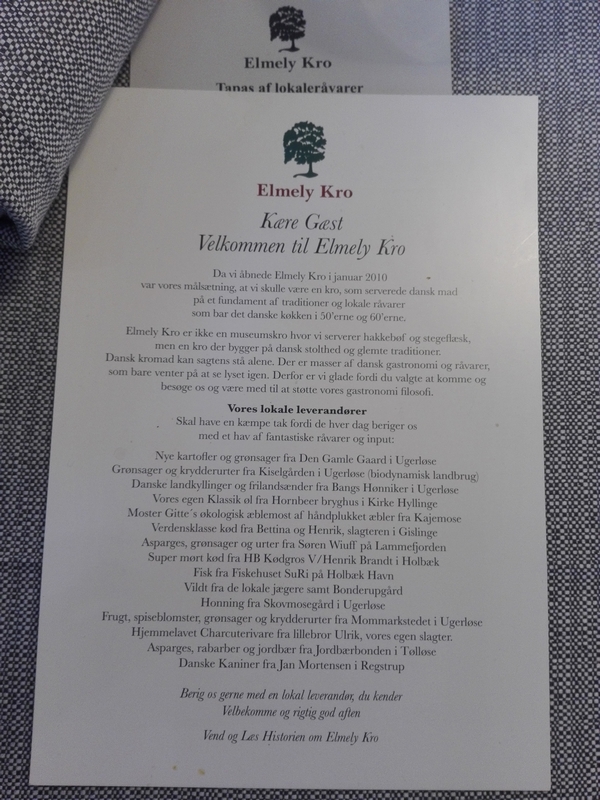 Menu Elmely Kro-9