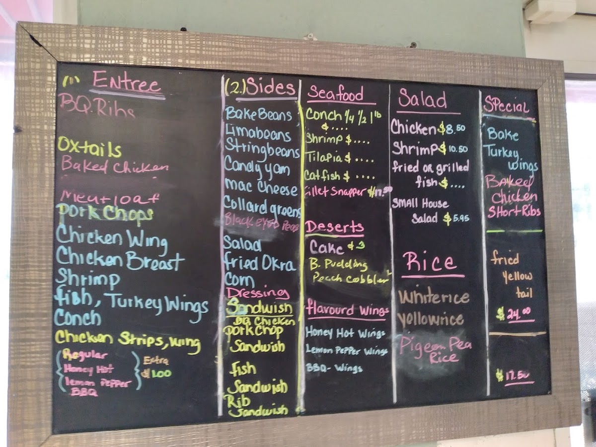 Menu Eloise & Earnestine Soul Food-9