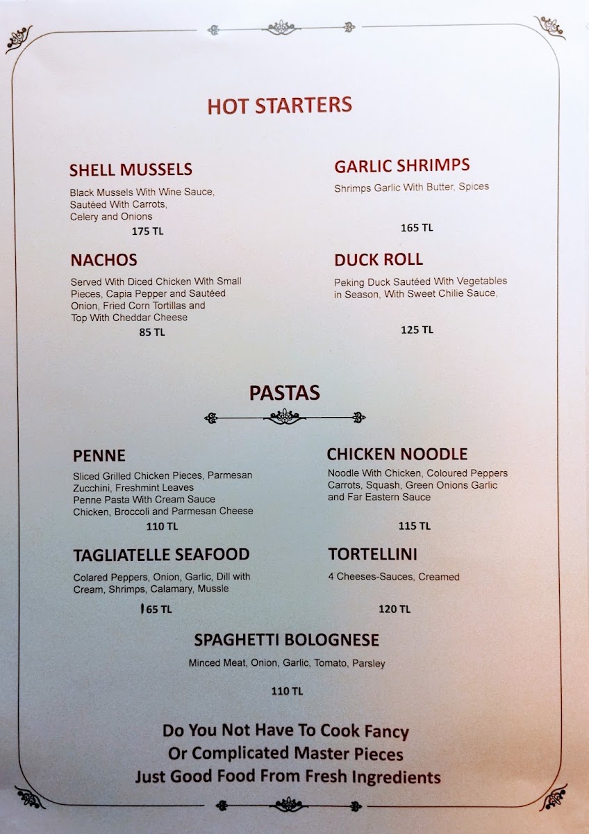 Menu Emerald Garden Restaurant-7