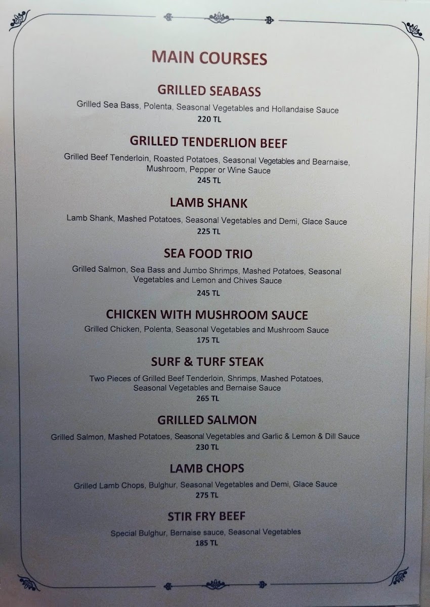 Menu Emerald Garden Restaurant-8