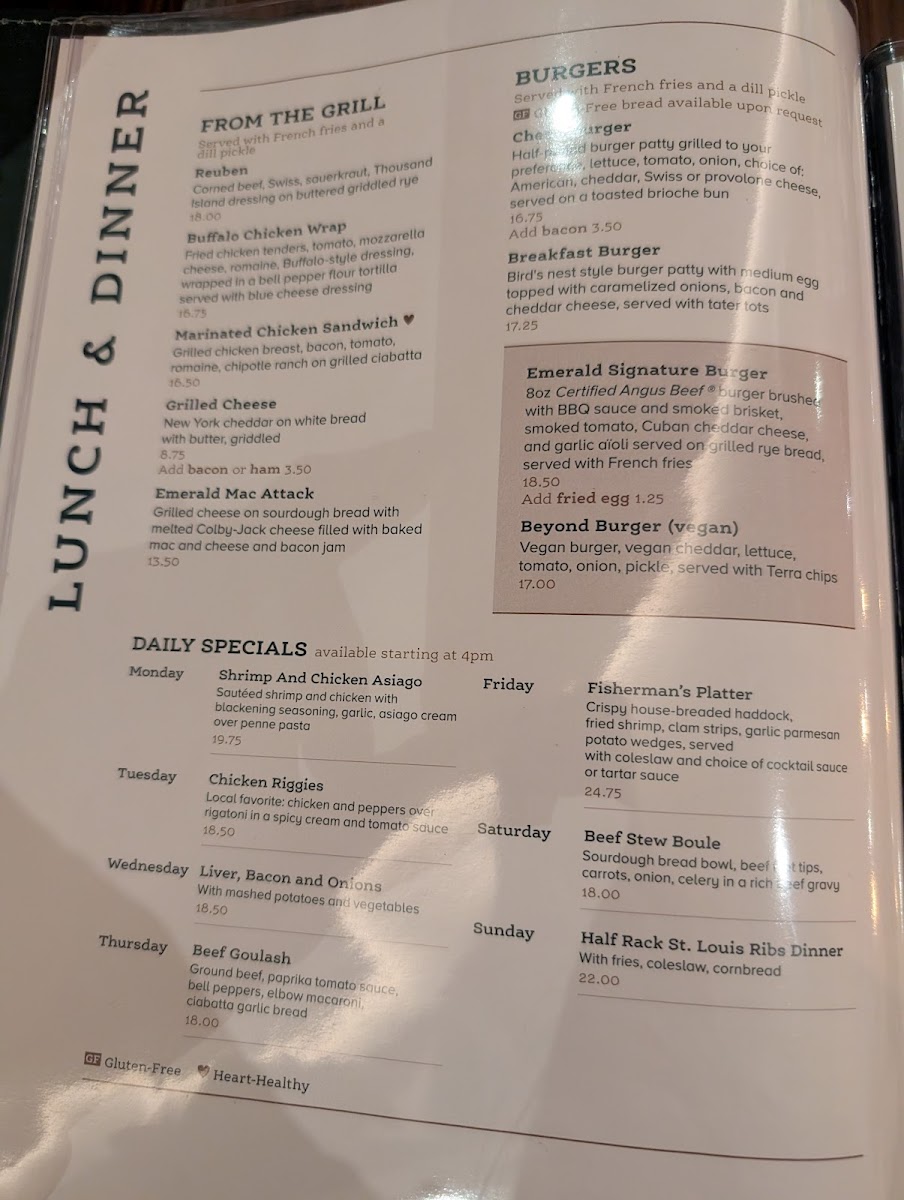 Menu Emerald Restaurant-2