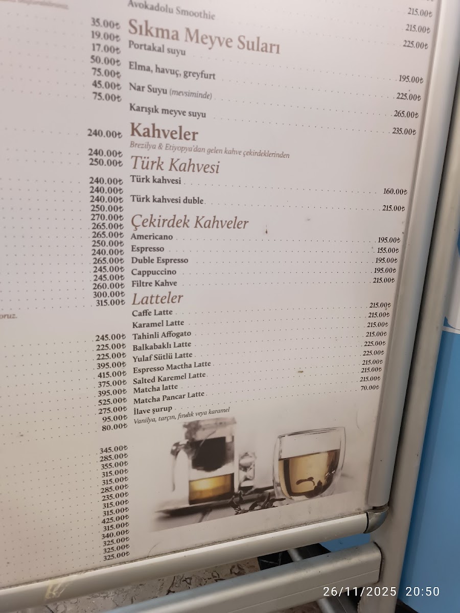 Menu Emirgan Sütiş-4