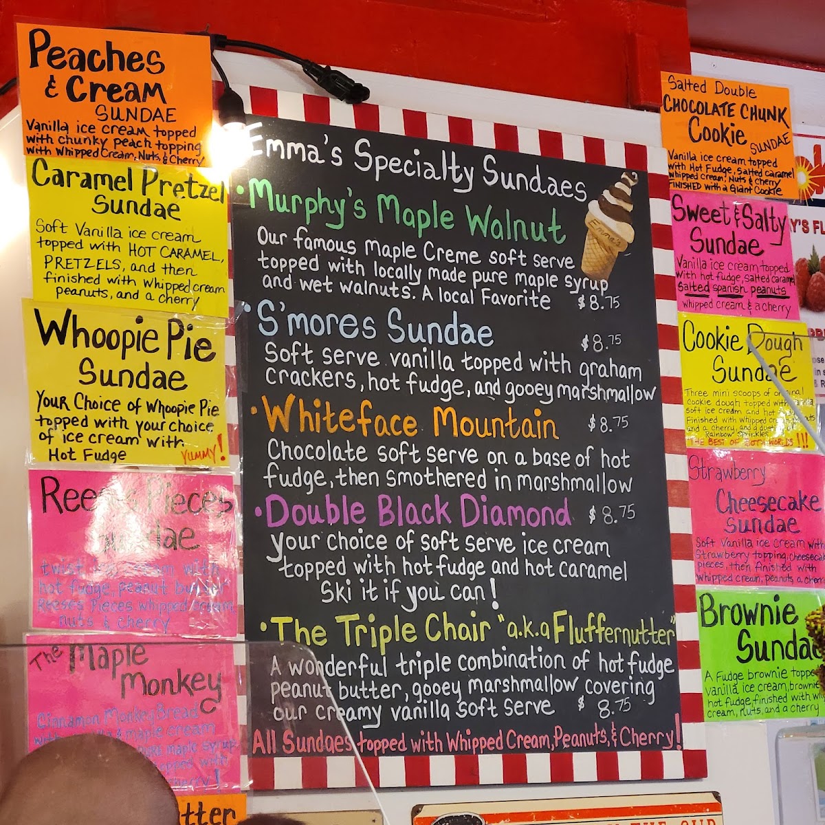 Menu Emma's Lake Placid Creamery-10