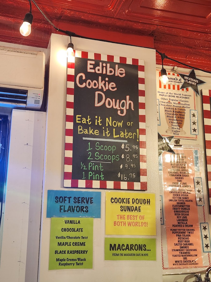 Menu Emma's Lake Placid Creamery-2