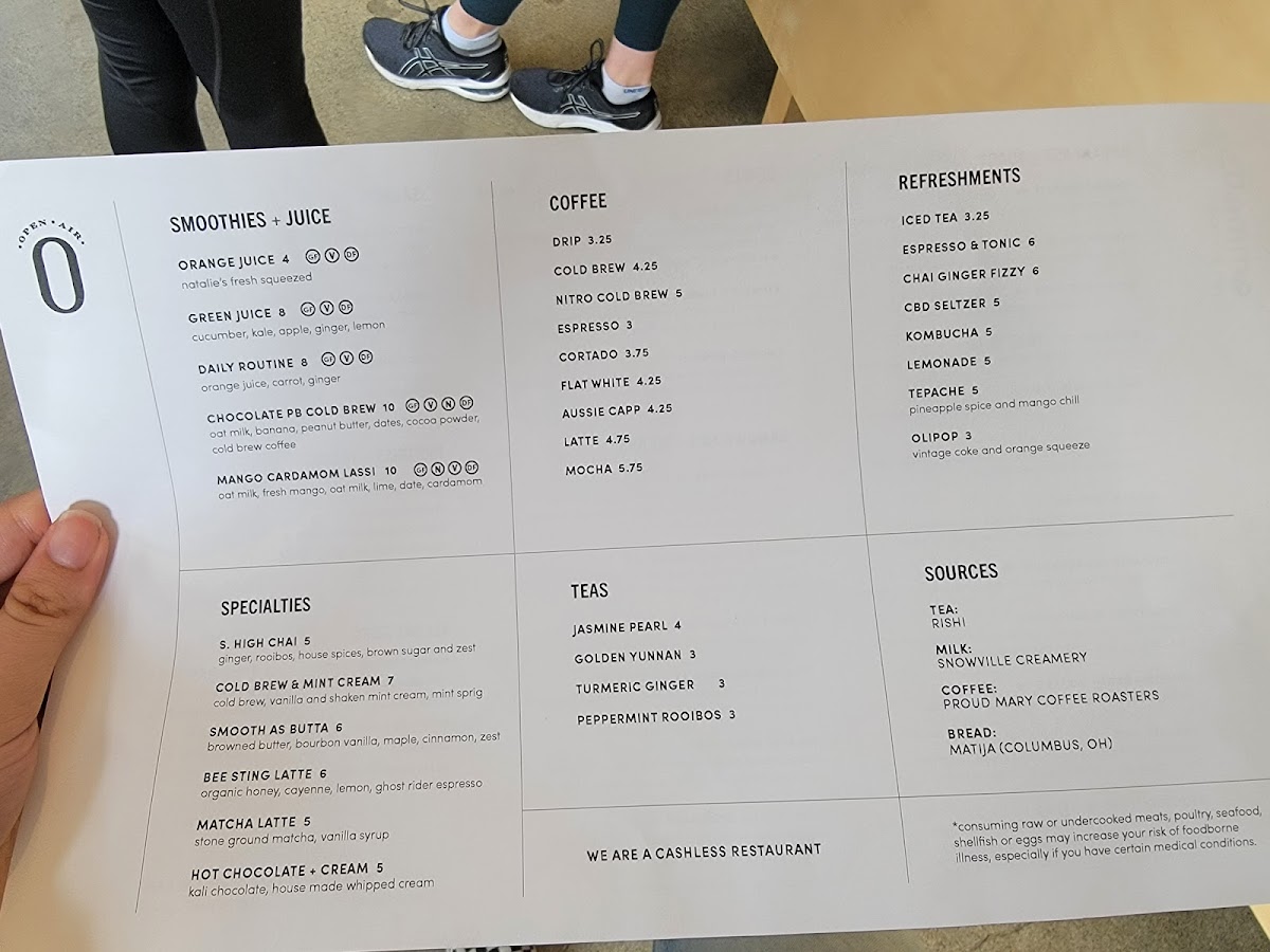 Menu Emmett's Cafe-1
