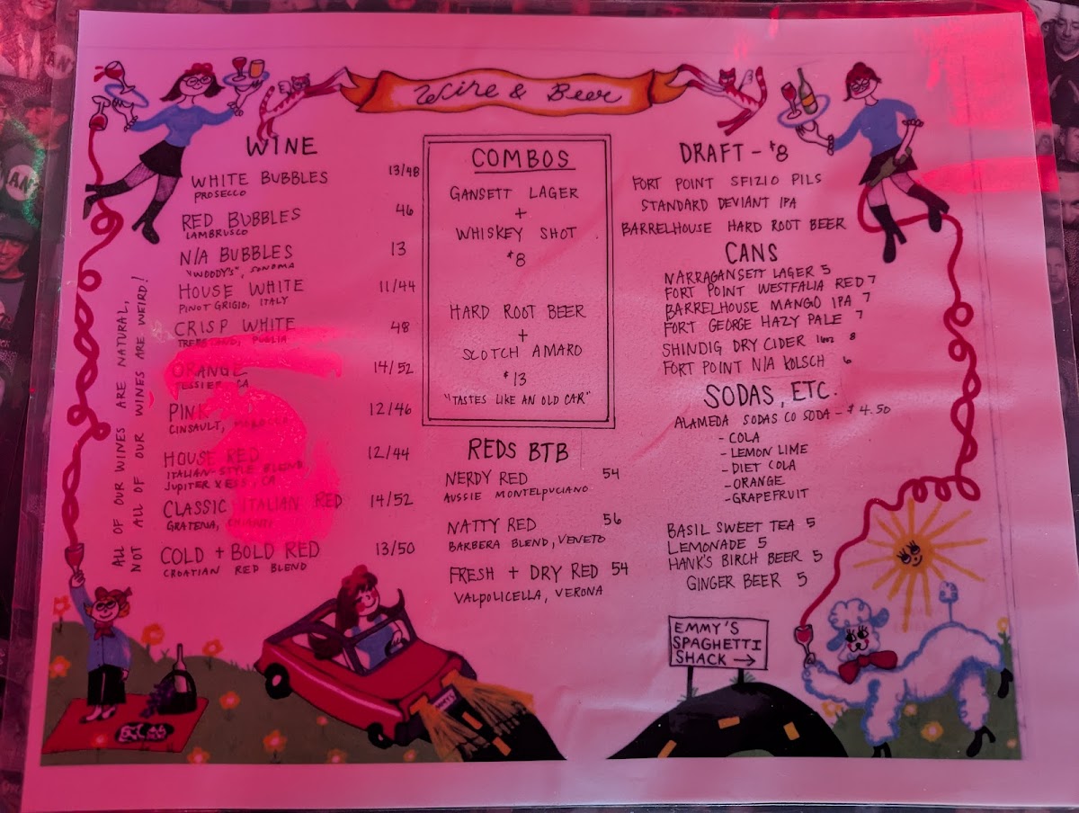 Menu Emmy's Spaghetti Shack-3