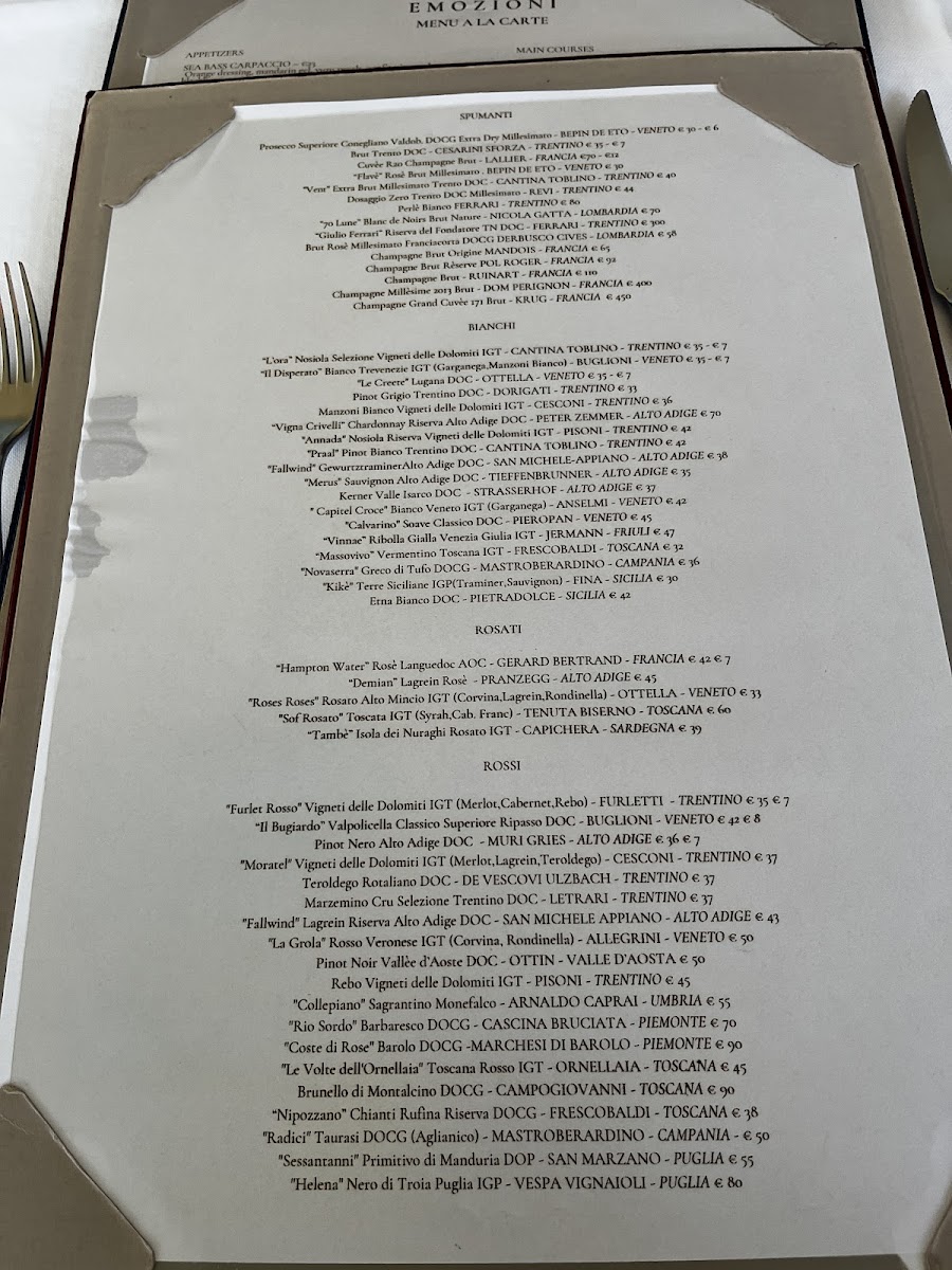 Menu Emozioni - Ristorante-2