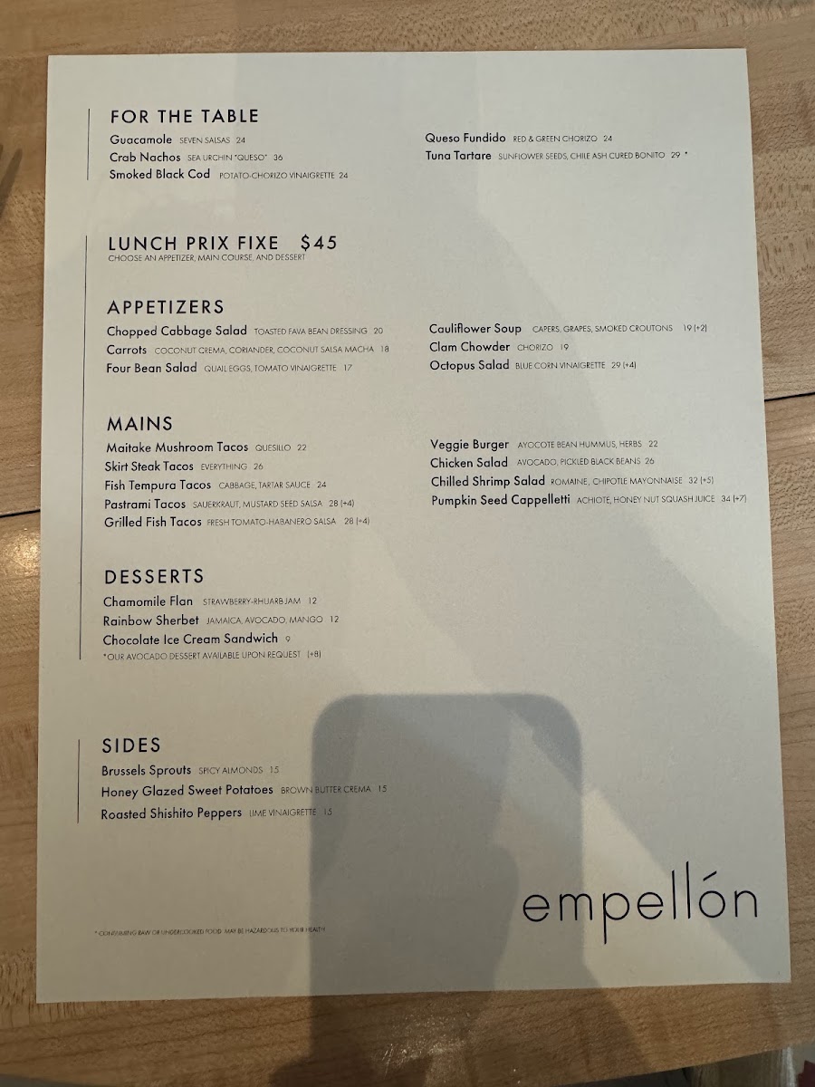 Menu Empellon-2