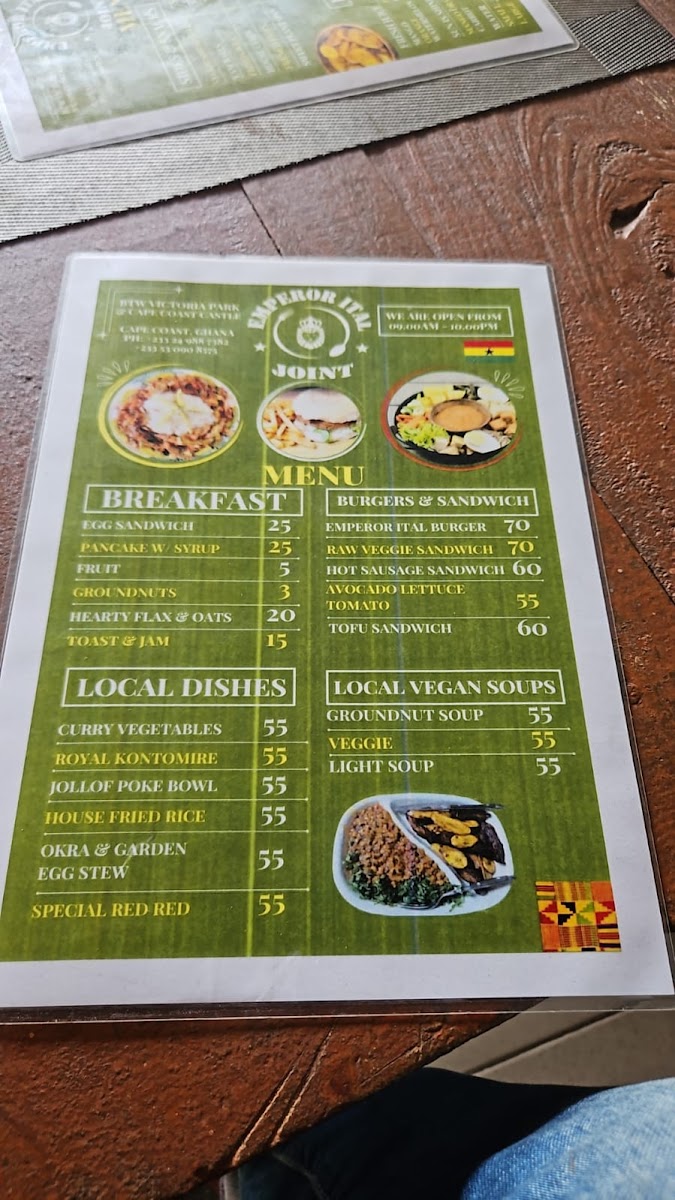 Menu Emperor Ital Joint-9