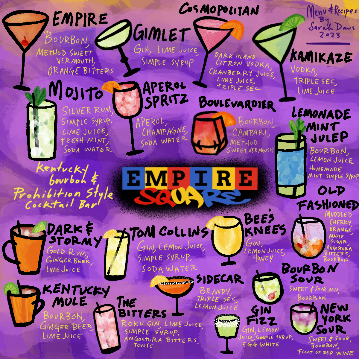 Menu Empire Square-3