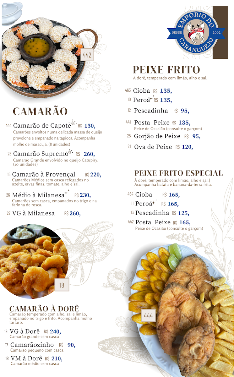 Menu Empório Do Caranguejo-5