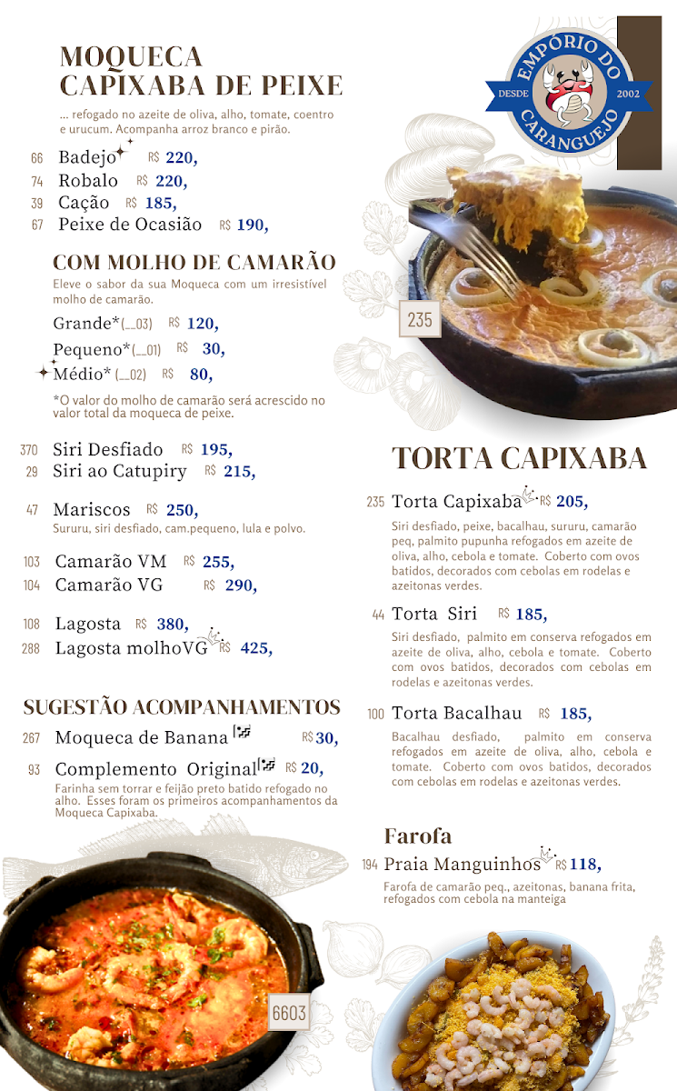 Menu Empório Do Caranguejo-6
