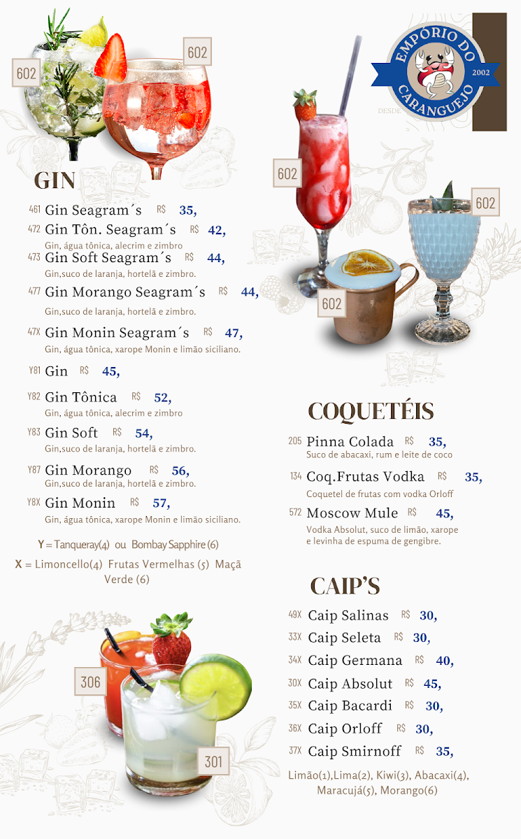 Menu Empório Do Caranguejo-8