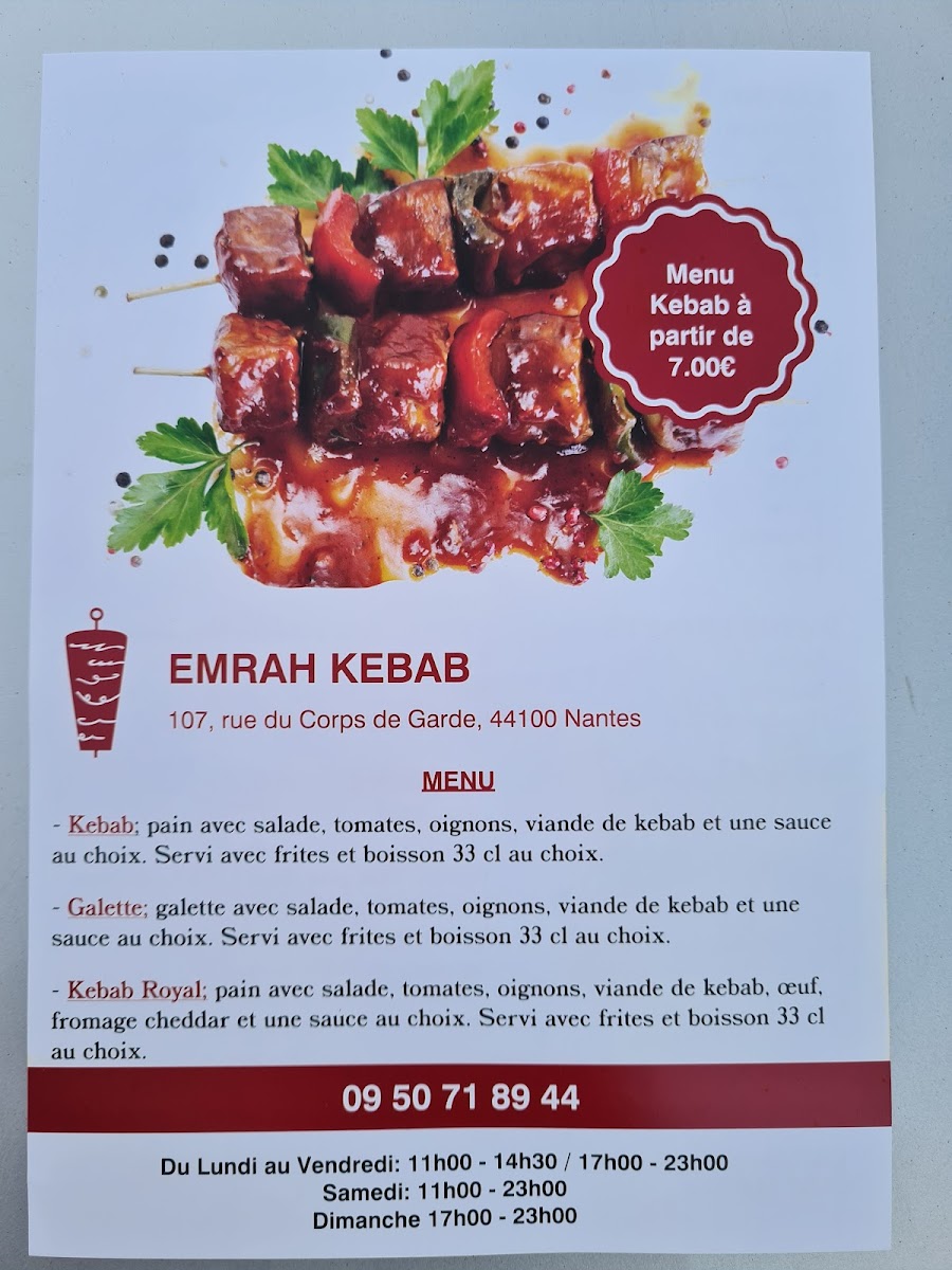 Menu Emrah Kebab-1