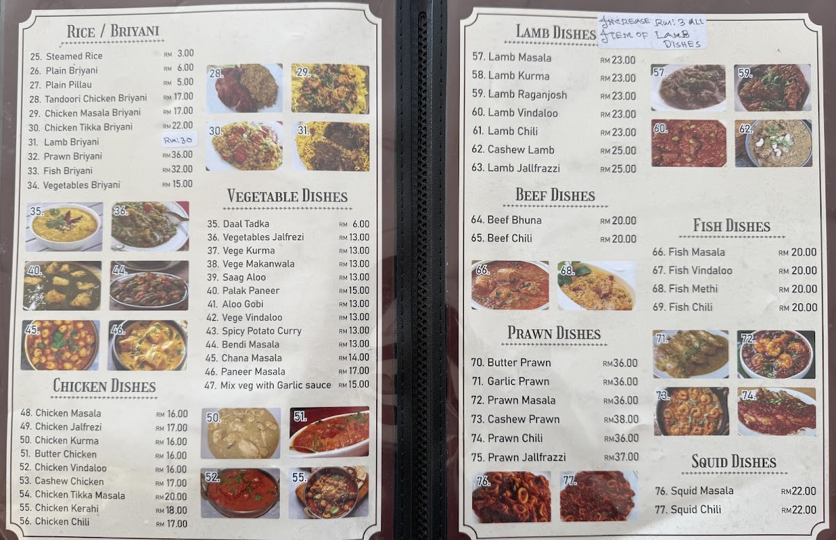 Menu Enca Restaurant-1