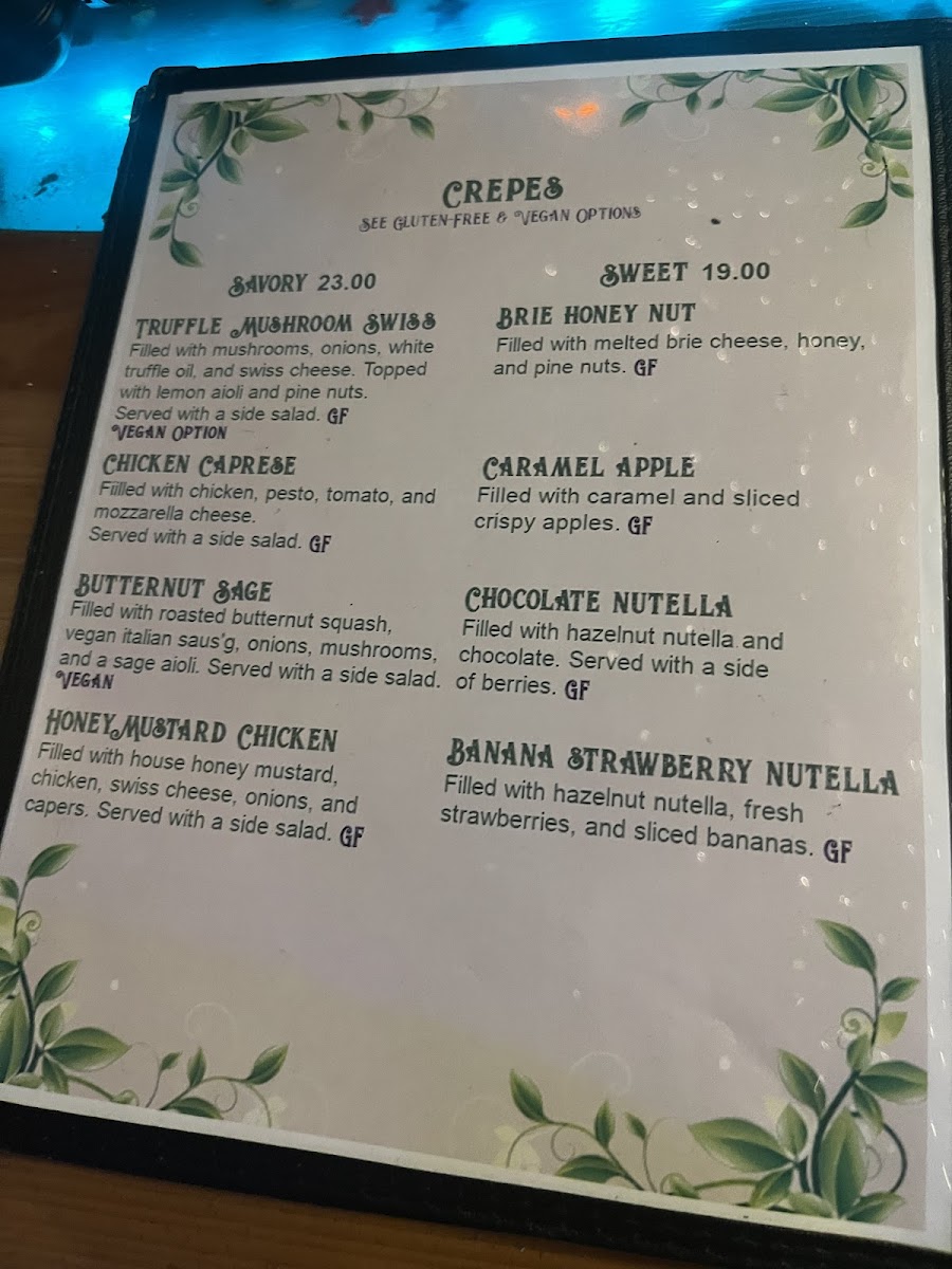 Menu Enchanted Forest Dining Experience-10
