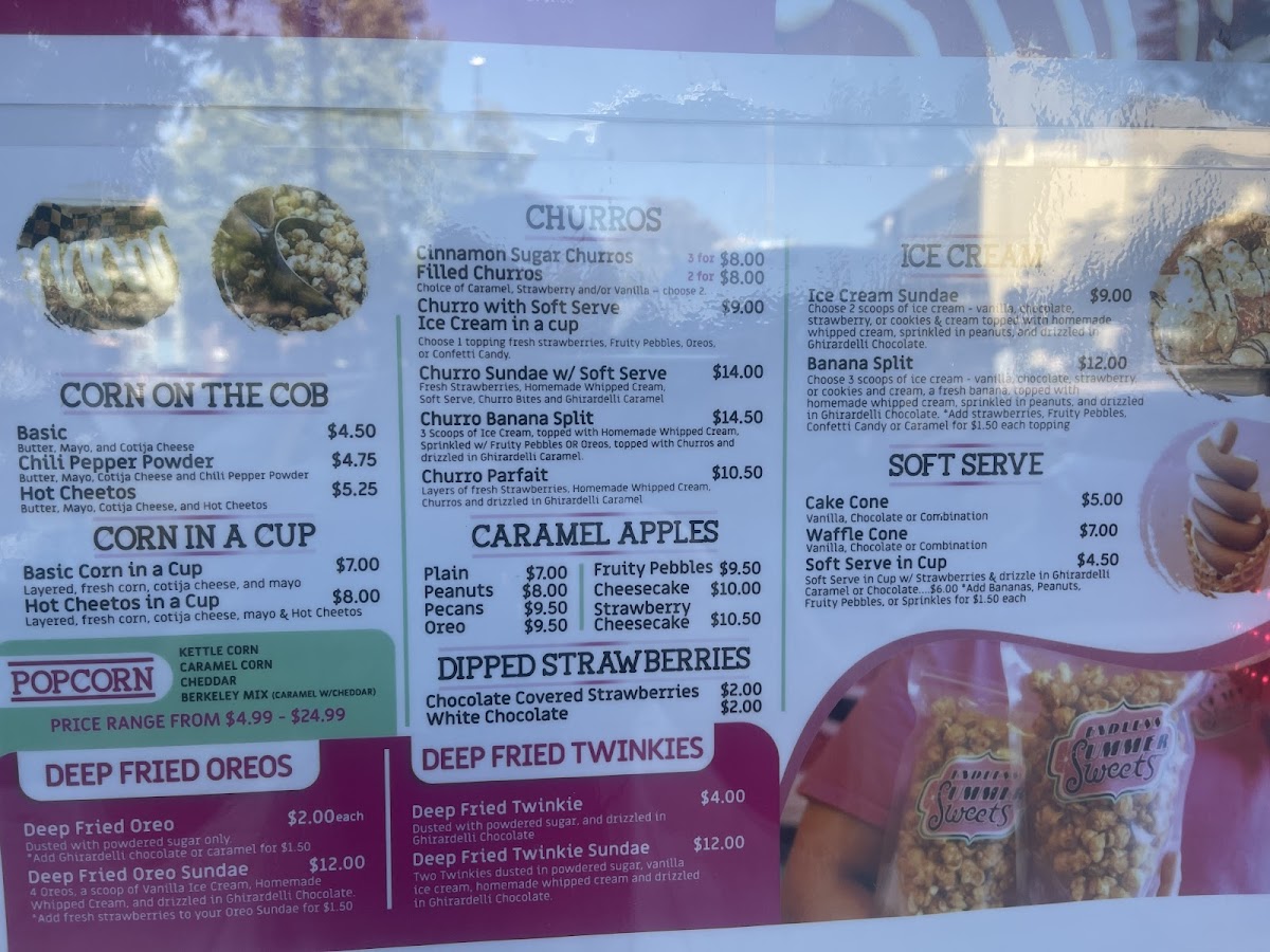 Menu Endless Summer Sweets-2