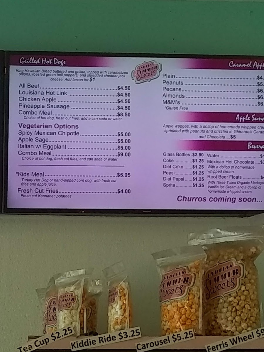 Menu Endless Summer Sweets-8