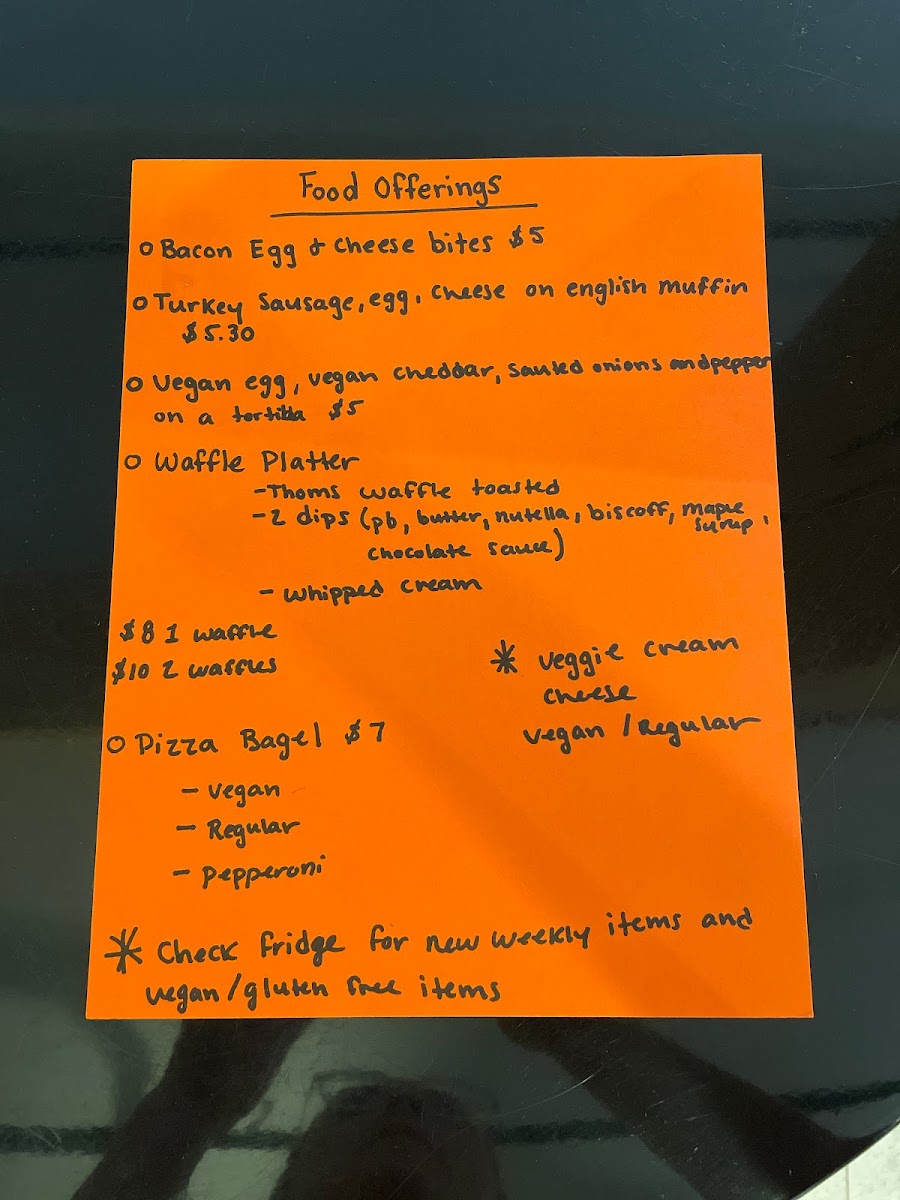 Menu Endo Cafe Lancaster-2