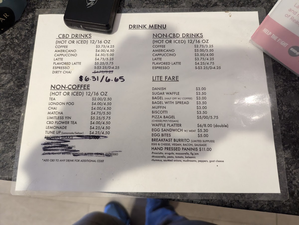 Menu Endo Cafe Lancaster-7