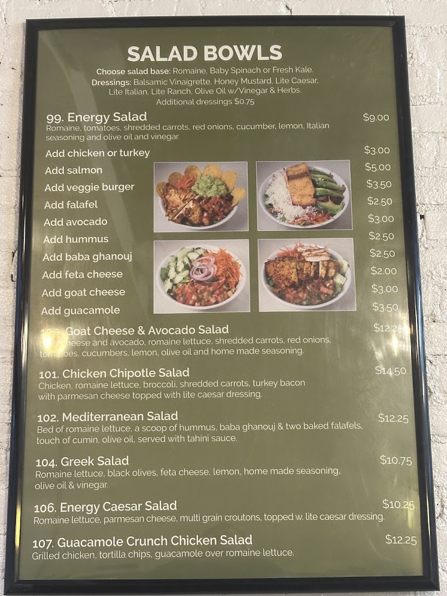Menu Energy Fuel-2
