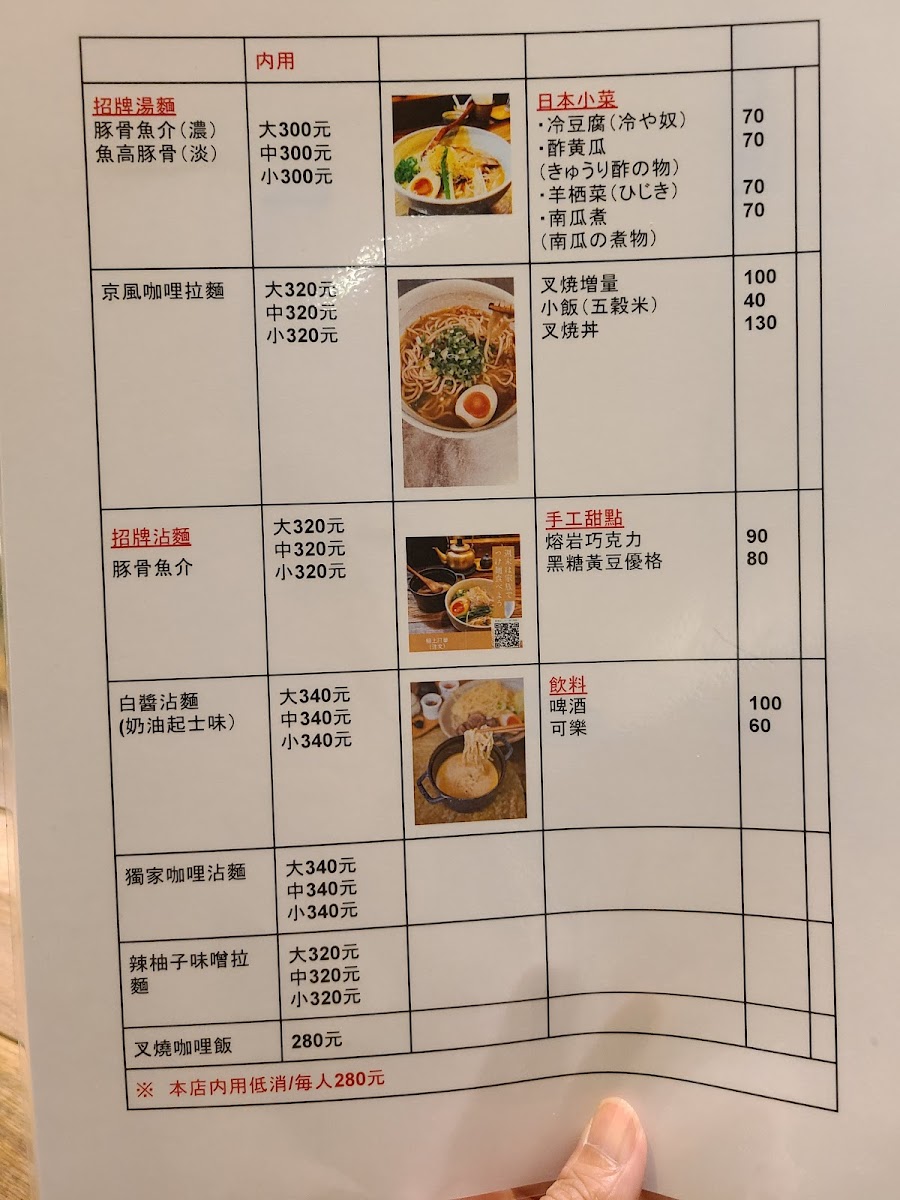 Menu Enishi-1