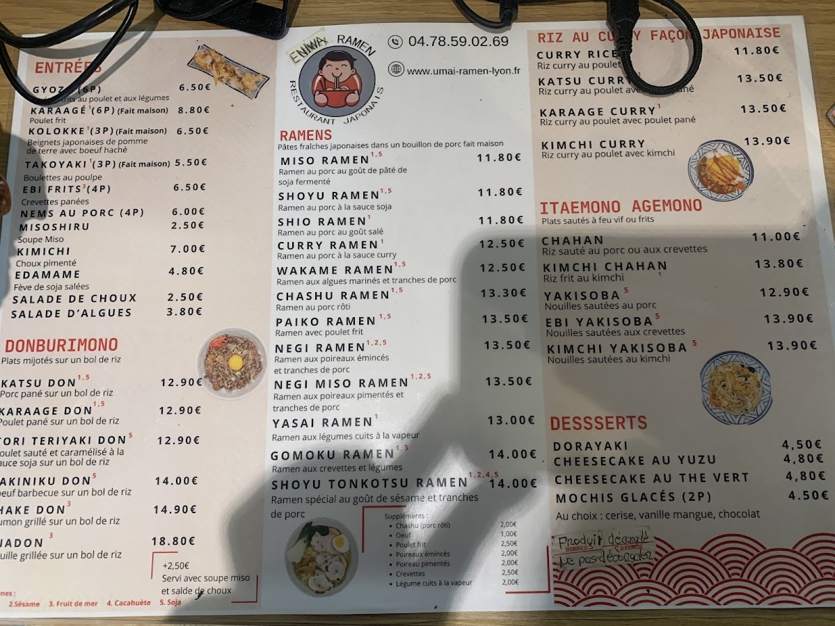 Menu Eniwa Ramen-3