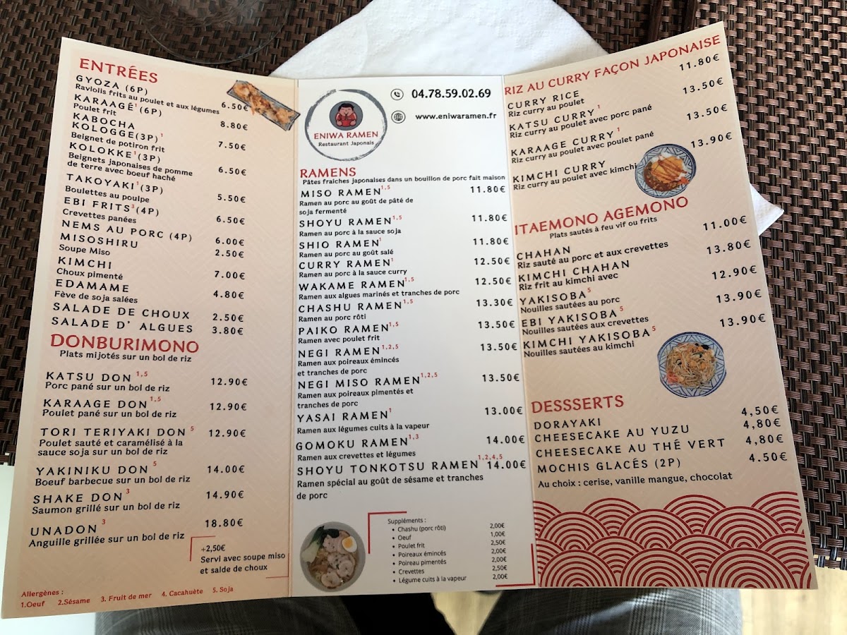 Menu Eniwa Ramen-4