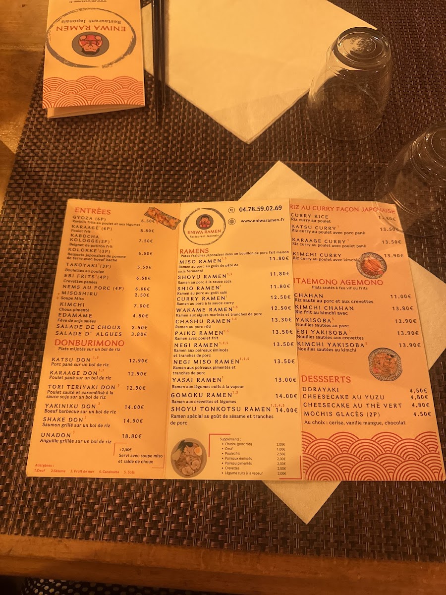 Menu Eniwa Ramen-5