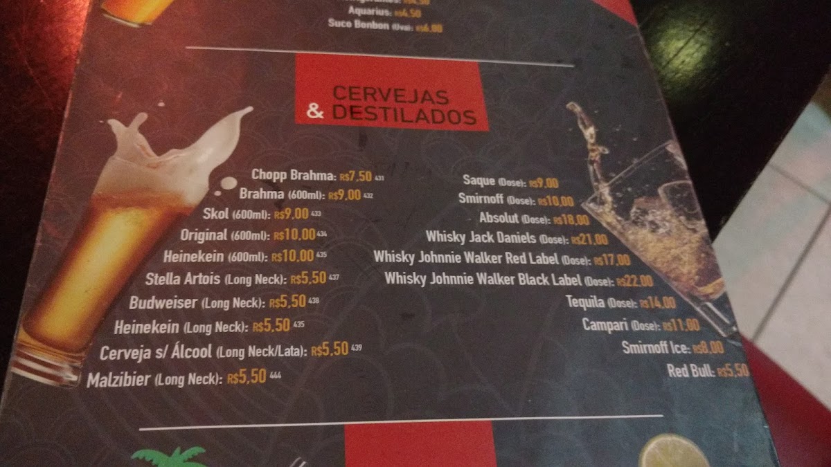 Menu Enkai-8
